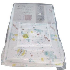 NesTidy 6 Shelves Hanging Closet Shoe Rack Organizer  10" x 15" W x 48